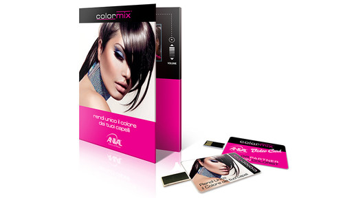 Videobrochure & KeyCard - Hair products